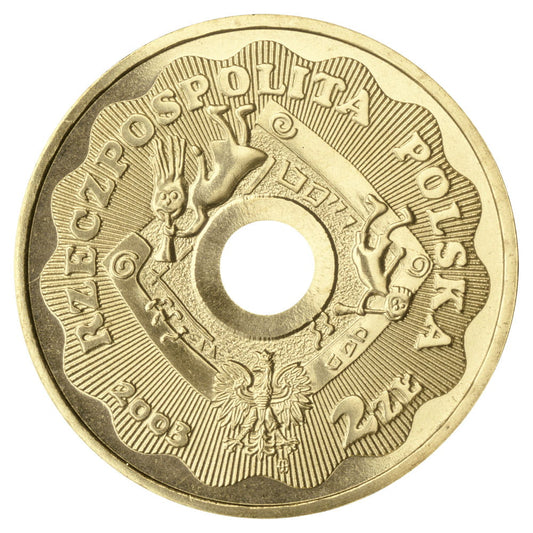 2 zł 10 lat Wielkiej Orkiestry Świątecznej Pomocy